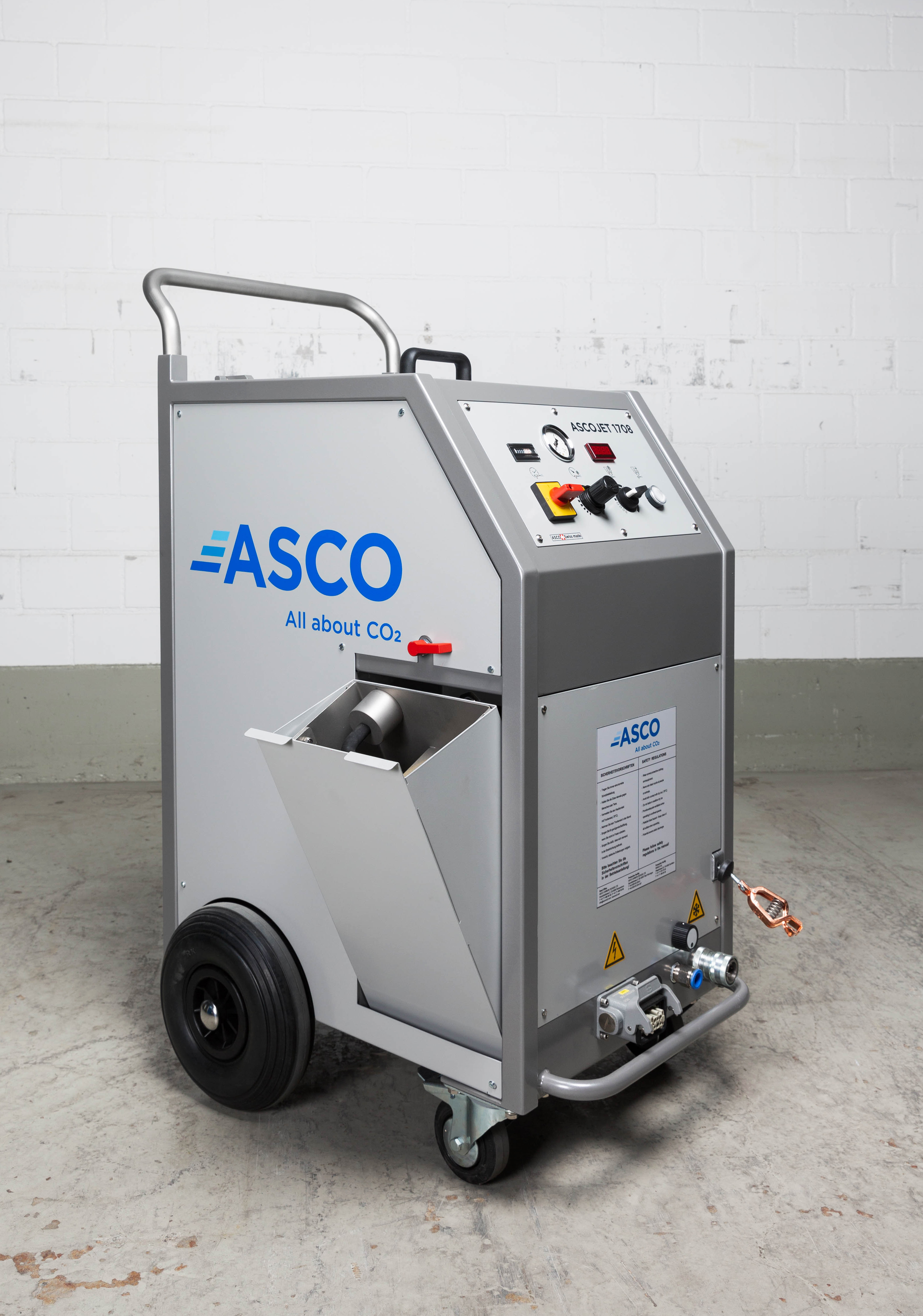 ASCOJET 1708 Dry Ice Blasting Machine | ASCO CO2