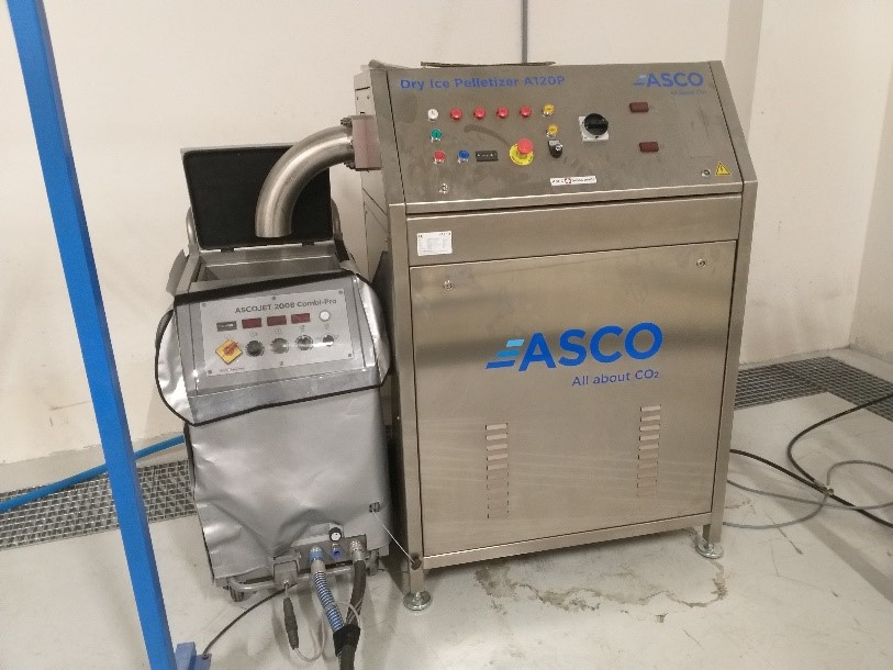 Dry Ice Blasting Unit ASCOJET® 1208