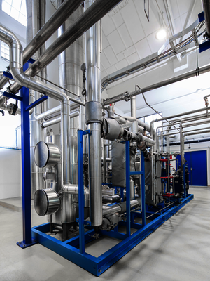 ASCO flue gas recovery system - recovering CO₂ from flue gases