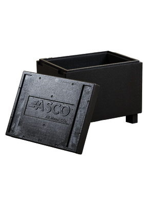 ASCO dry ice box AT126 - compact transport solution