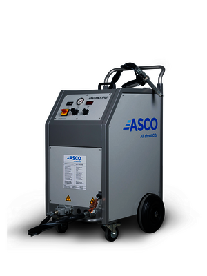 ASCOJET 1701 - versatile dry ice blasting machine