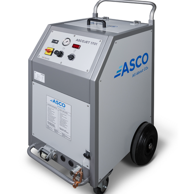 ASCOJET 1701 dry ice blasting unit for versatile industrial cleaning applications