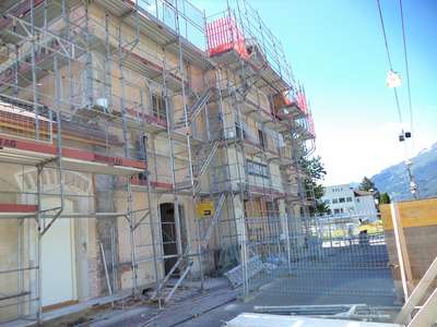 Old station building from outside