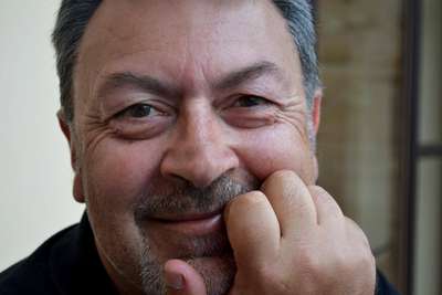 Portrait of Dasiras Fragiskos, General Manager of Dry Ice Creation in Athens