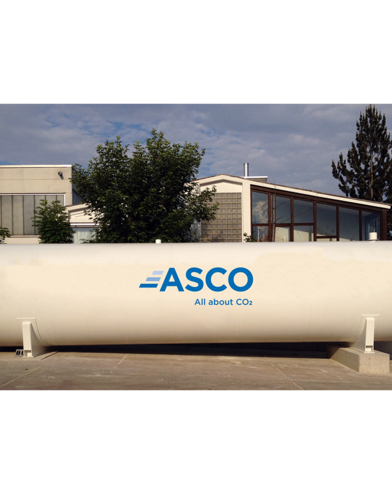 ASCO Vacuum Insulated CO2 Storage Tank