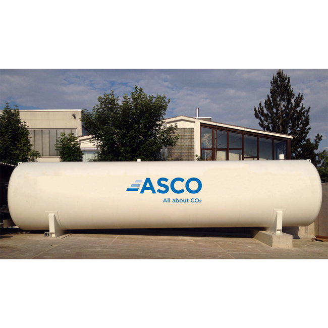 ASCO Vacuum Insulated CO2 Storage Tank